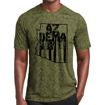 AZ DEMA State outline Digi Camo Performance Tee Thumbnail